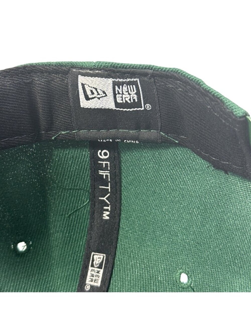 New Era New York Jets Green NFL 9FIFTY  Snapback Cap Hat NWT Flat Brim - Picture 8 of 10